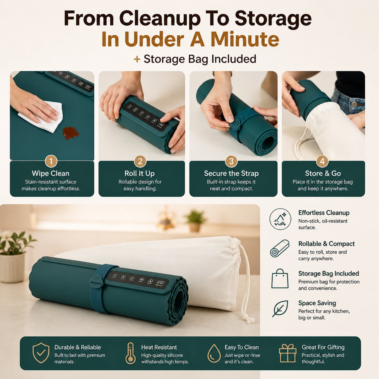 Cookcept™ SmartHeat Warming Mat